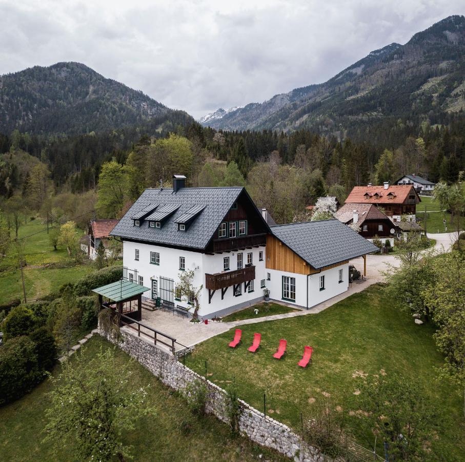 Апартаменты Haus Enzian Хинтерстодер Экстерьер фото
