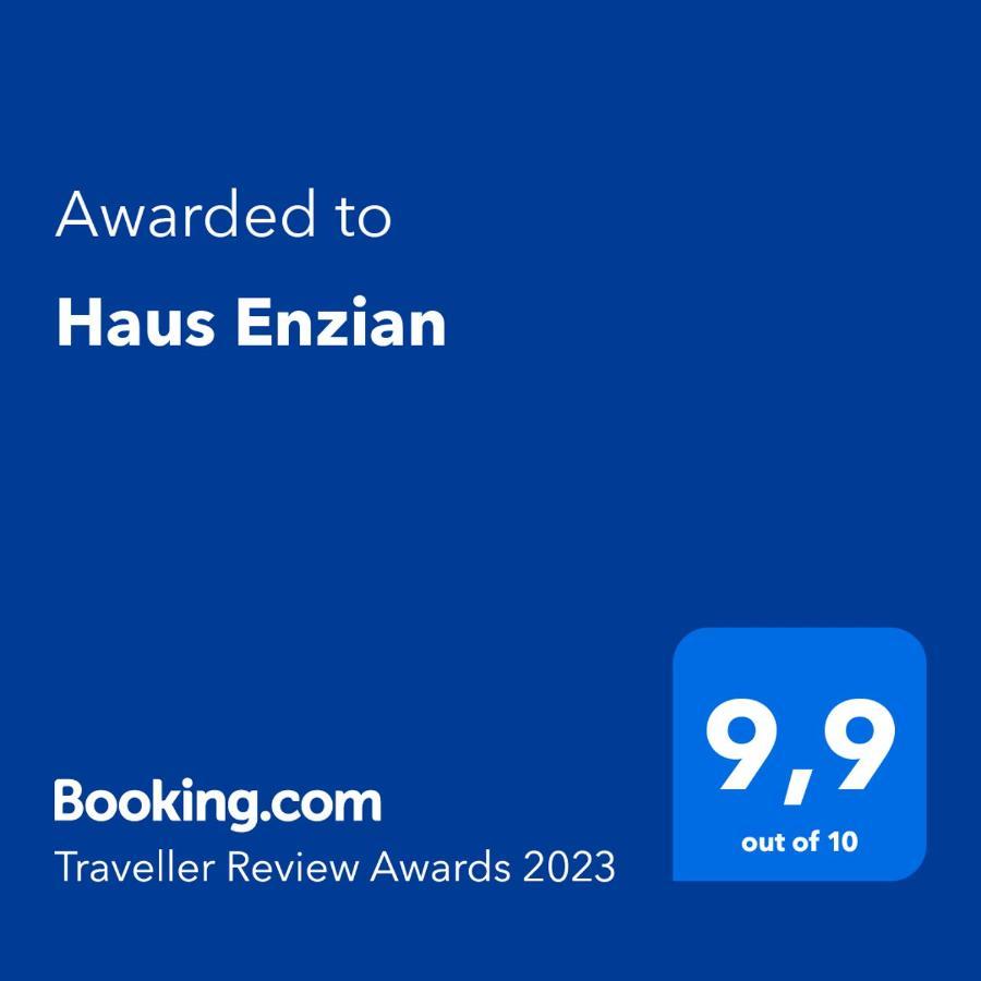 Апартаменты Haus Enzian Хинтерстодер Экстерьер фото